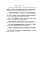 Esszék 'My Life 20 Years from Now', 2.                