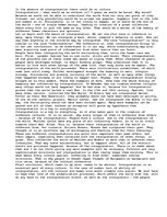 Esszék 'The Absence of Interpretation There Would Be no Culture', 1.                