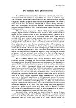 Kutatási anyagok 'Do Humans Have Pheromones?', 1.                