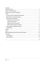 Kutatási anyagok 'Automotive Industry in Germany and Baden-Württemberg Region', 3.                