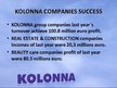 Prezentációk 'Company "Kolonna"', 8.                