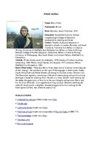 Összefoglalók, jegyzetek 'Book Report on Barry Hines "The Blinder"', 2.                