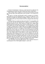 Összefoglalók, jegyzetek 'Book Report on Barry Hines "The Blinder"', 8.                