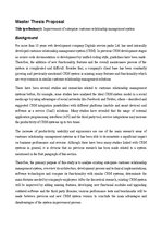 Minták 'Master Thesis Proposal', 1.                