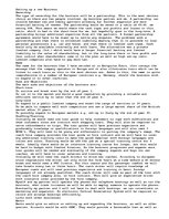 Esszék 'How to Set up Your Own Business', 1.                