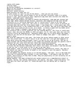 Esszék 'Coping with Exams', 1.                