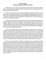 Esszék 'Theodore Dreiser "An American Tragedy"', 1.                