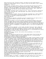 Esszék 'Engineering Approach and Socio-Tech Approach', 2.                