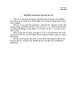 Esszék 'Housing Problems in Latvia and Abroad', 1.                