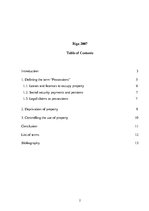 Kutatási anyagok 'Protection of Property', 2.                