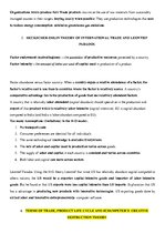 Összefoglalók, jegyzetek 'International Trade Classifications', 6.                