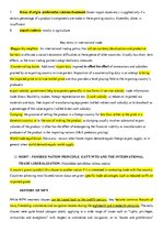 Összefoglalók, jegyzetek 'International Trade Classifications', 14.                