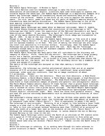 Esszék 'The Hubble Space Telescope', 1.                