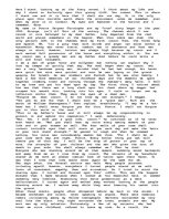 Esszék '"Here I Stand" Creative Essay on lost love.', 1.                