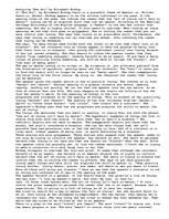 Esszék 'Analyzing "One Art" by Elizabeth Bishop is an Analytical Essay of One Art by Eli', 1.                