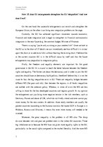 Esszék 'How (if) Does EU Enlargements Strengthen the EU Integration?', 1.                