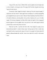 Kutatási anyagok 'English as a Lingua Franca', 6.                