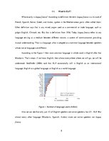 Kutatási anyagok 'English as a Lingua Franca', 8.                