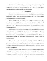 Kutatási anyagok 'English as a Lingua Franca', 12.                