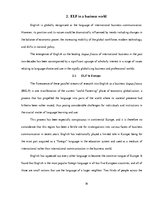 Kutatási anyagok 'English as a Lingua Franca', 16.                