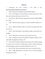 Kutatási anyagok 'English as a Lingua Franca', 24.                