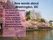 Prezentációk 'Washington', 3.                