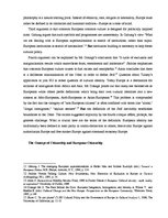 Kutatási anyagok 'Is There a Common European Culture and Citizenry?', 5.                