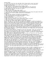 Esszék 'Skill Demonstration Assignment: Interviewing ', 2.                