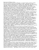 Esszék 'Organizational Behavior Issues', 1.                