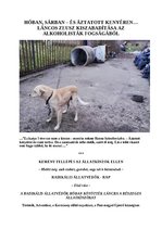 Esszék 'Hóban, sárban – és áztatott kenyéren… Láncos zeusz kiszabadítása az alkoholisták', 1.                