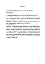 Záródolgozatok 'Philosophical Aspects of Arthur Machen`s Book "The Great God Pan"', 2.                