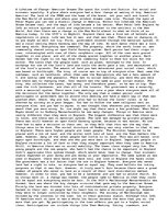 Esszék 'American Dream', 1.                