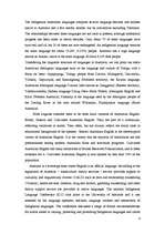 Összefoglalók, jegyzetek 'Language Situation and its Description in Australia', 4.                