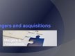 Prezentációk 'Mergers and Acquisitions', 1.                