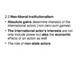 Prezentációk 'Alexander Wendt: Anarchy Is what States Make of It: The Social Construction of P', 5.                