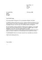 Minták 'Application Letter', 1.                