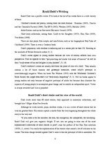 Kutatási anyagok 'The Artistic World as a System of Points of View in Roald Dahl’s Short Stories "', 8.                