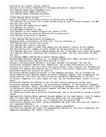 Esszék 'Apple and the Mac', 3.                