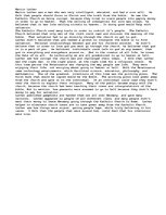 Esszék 'Biographay of Martin Luther', 1.                