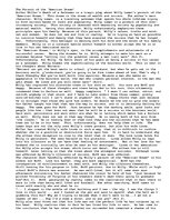 Esszék 'Death of a Salesman - The Pursuit of the American Dream', 1.                