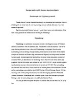 Összefoglalók, jegyzetek 'Europe and Worlds Famous Tourism Objects', 1.                