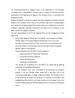 Esszék 'Major Policies of the Union: Competition Policy, Social Policy and Regional Deve', 2.                