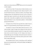 Kutatási anyagok 'Management Planning', 5.                