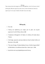 Kutatási anyagok 'Management Planning', 9.                