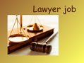 Prezentációk 'My Future Profession - Lawyer', 1.                