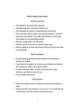 Kutatási anyagok 'Business Etiquette in Great Britain', 5.                