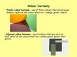 Prezentációk 'Colour Sense', 9.                