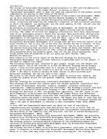 Esszék 'National Stategy for Ecologically Sustainable Development in Australia', 1.                