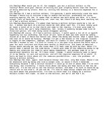 Esszék 'If you had a million dollars, what would you do with it? (orginally written as a', 1.                