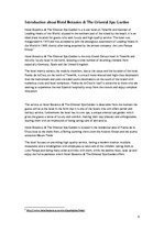 Kutatási anyagok 'The Leading Hotels of the World Staying Competitive', 6.                